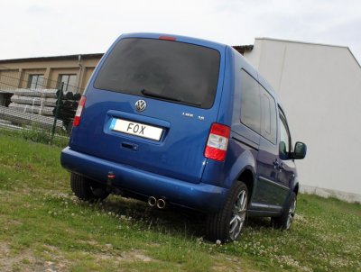 Sportavgassystem till Volkswagen Caddy från 2004-2020