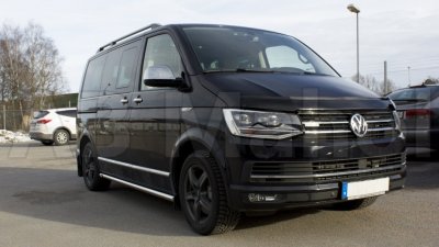 Sidorör med inskuren LED till VW Transporter T5 & T6 (lång hjulbas, L2) 2003-