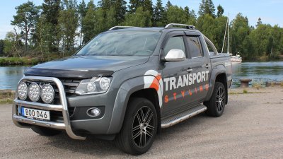 Spegelkåpor i Rostfritt stål till Volkswagen Amarok från 2011-/2017-