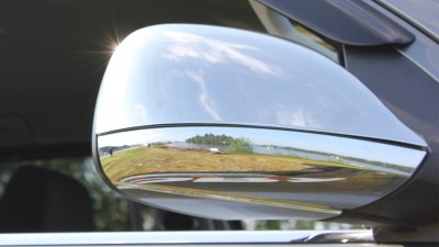 Spegelkåpor i Rostfritt stål till Volkswagen Amarok från 2011-/2017-