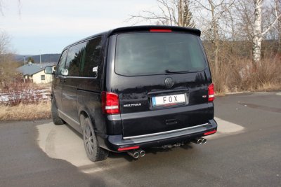 Twinpipe avgassystem till VW Transporter T5/T6 från 2003-