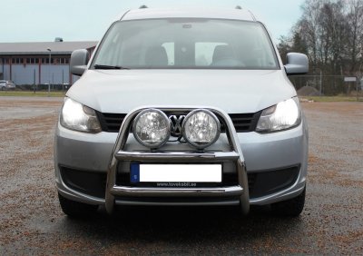 Frontbåge i Rostfritt stål till Volkswagen Caddy 2004-2010