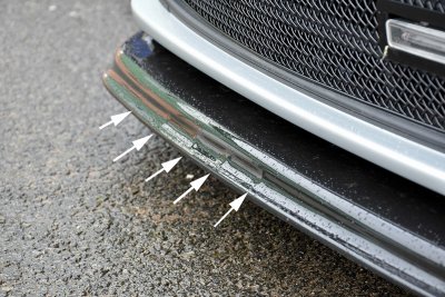 Frontsplitter till Volkswagen Caddy från 2010-2015
