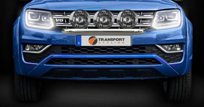 Extraljusfäste i Rostfritt stål till Volkswagen Amarok från 2011-/2017-