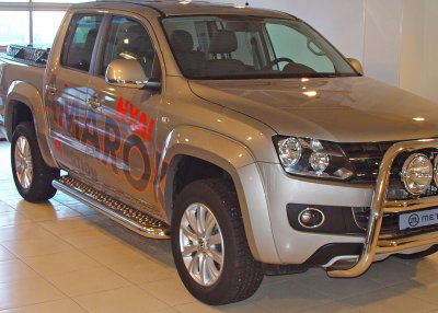 Sidosteg i Rostfritt stål till Volkswagen Amarok från 2011-