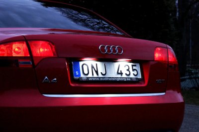 Skyltbelysning Volkswagen Amarok 2011-2020