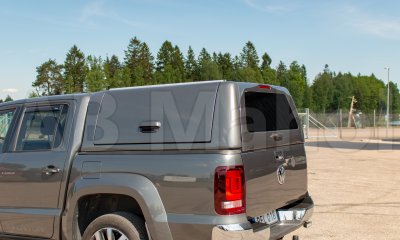 Force Pro flakkåpa med öppningsbara sidoluckor till VW Amarok från 2011-/2017-