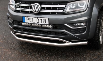Frontrör med LED till Volkswagen Amarok från 2017-2020