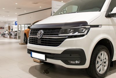 Huvskydd Andrahandssortering | Mörktonad akrylplast till VW Transporter T6/T6.1 2016-/2020-2024