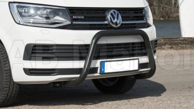 Låg svartlackerad Frontbåge till VW Transporter T6 2016-
