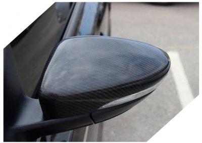 Spegelkåpor i äkta kolfiber till VW Scirocco från 2009-