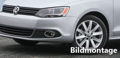 Dimljusringar i Rostfritt stål till Volkswagen Jetta från 2011-