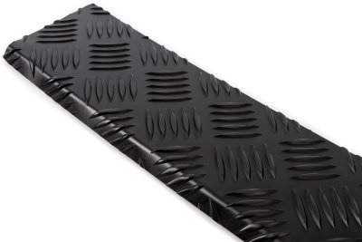 Lastskydd Volkswagen Transporter T6.1 2020-2024 | Durkaluminium | Svartanodiserad