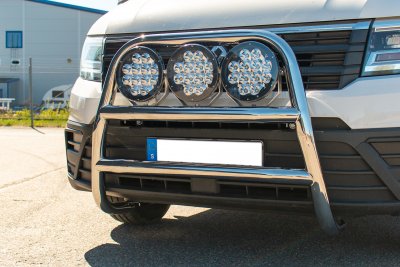 Frontbåge i rostfritt stål till MAN TGE 2017-