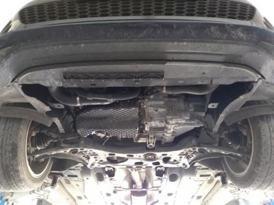 Fästpunkter för hasplåt Volkswagen Golf från 2014-2019