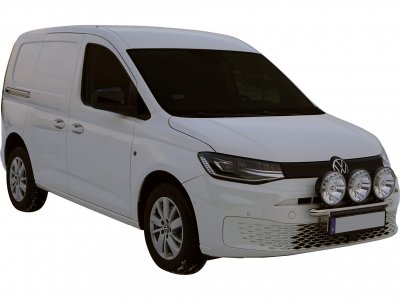 Extraljusfäste med LED-ramp till Volkswagen Caddy från 2021-