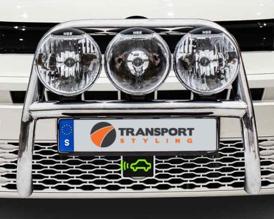 Frontbåge i Rostfritt stål till Volkswagen Caddy från 2021-