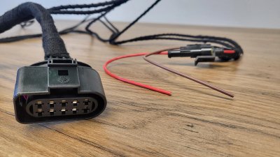 Extraljusadapter Volkswagen 10-polig