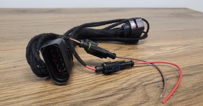 Extraljusadapter Volkswagen 10-polig