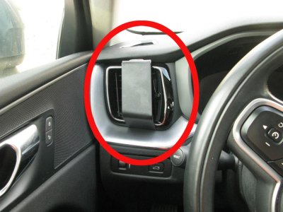 Mobilhållare Volvo S60 från 2018- och framåt
