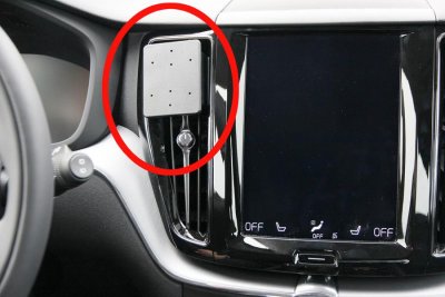Mobilhållare Volvo S60 från årsmodell 2018-