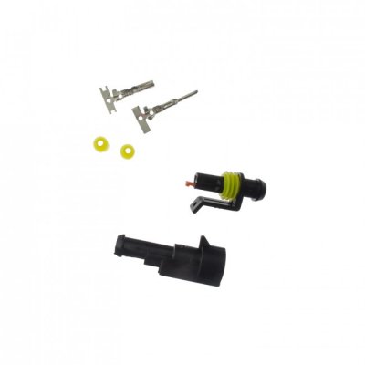 Förlängningskabel 100cm med lösa AMP-kontakter