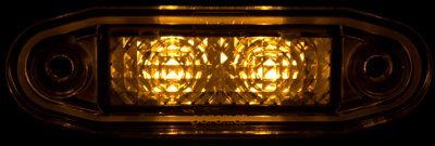 Boreman sidomarkeringsljus i LED för inbyggnad | 10-30V