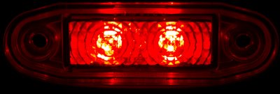 Boreman sidomarkeringsljus i LED för inbyggnad | 10-30V