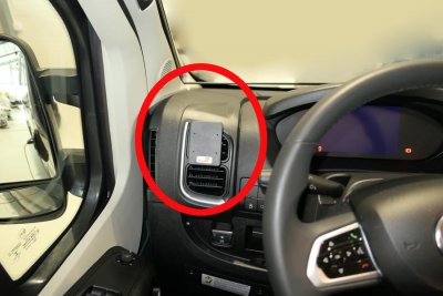Mobilhållare till Fiat Ducato från 2007-