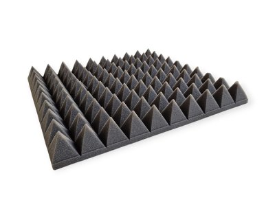 Ljudabsorbent pyramid 49x49 cm – Akustikpanel i skum