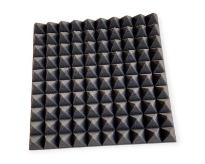 Ljudabsorbent pyramid 49x49 cm – Akustikpanel i skum
