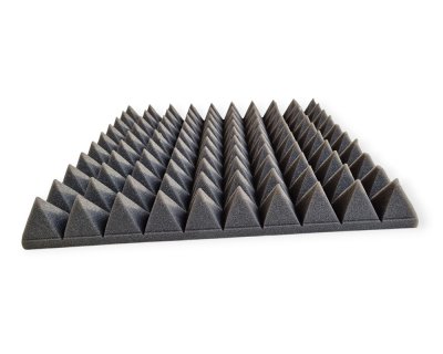 Ljudabsorbent pyramid 49x49 cm – Akustikpanel i skum