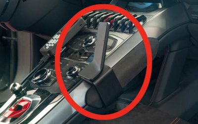 Mobilhållare Lamborghini Huracan från 2016-