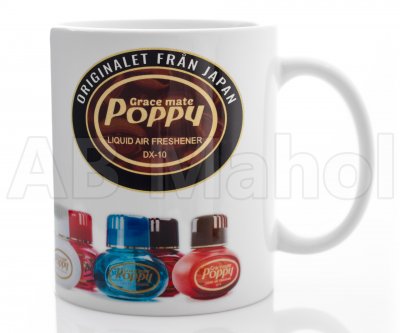 Kaffemugg - Grace Mate Poppy