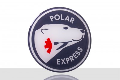 3D Dome Dekal - Polar Express