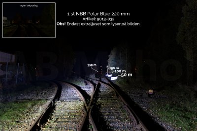 Ljusbild för 1 st NBB Polar Blue 220.