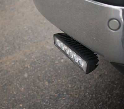Backljus i LED monterad på VW Amarok V6