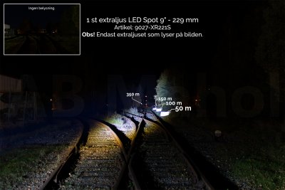 9027-XR221S - LED 9 tum Pencil