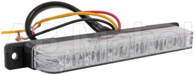 Blixtljus Orange 6xLED ECE R10 - 12-24 V