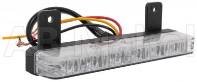 Blixtljus Orange 6xLED ECE R10 - 12-24 V