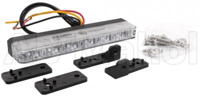 Blixtljus Orange 6xLED ECE R10 - 12-24 V