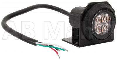 Infällt blixtljus 4xLED ECE R65 - 12-24 V