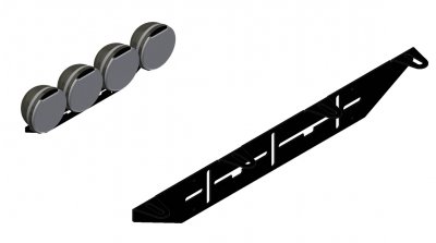 Extraljusfäste 4 extraljus