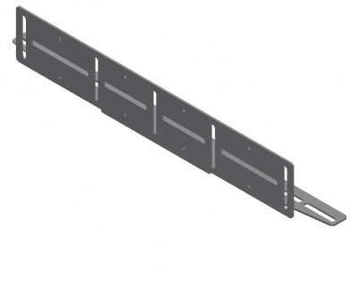 Extraljushållare för infälld LED-ramp
