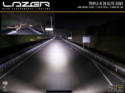 Lazer LED-ramp Triple-R 28 Elite - 1305 mm - 28560 lumen