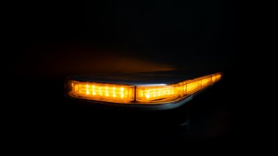 LEDSON OptoGuard LK2 - Blixtljusramp | 834-2022 mm | ECE R65/R10 | Installation med 4-ledad kabel
