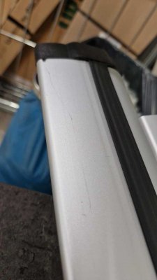 Takräcke i silverfärgad Aluminium - Andrahandssortering