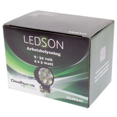 LEDSON LED Arbetsbelysning - 12W, Spotljusbild