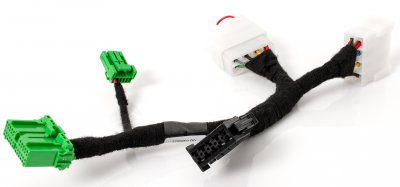 Adapterkablage för sirénförstärkare S09 12V/24V