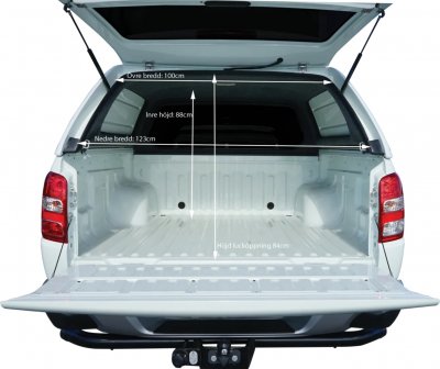 Flakkåpa Alpha CMX till Fiat Fullback från 2016-2019